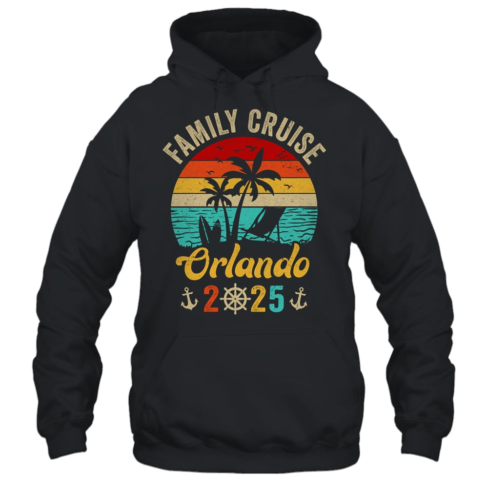 Family Cruise Orlando 2025 Summer Matching Vacation Shirt & Tank Top | siriusteestore