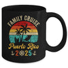 Family Cruise Puerto Rico 2025 Summer Matching Vacation Mug | siriusteestore