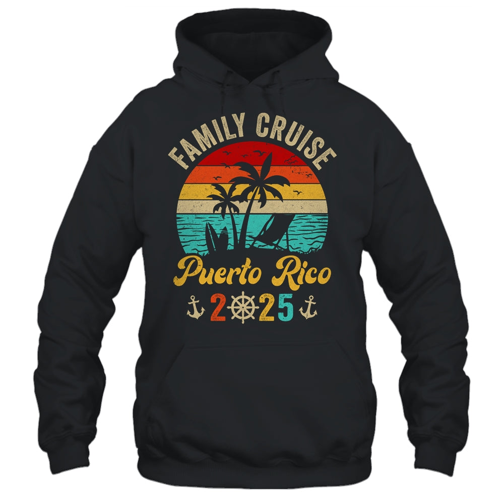 Family Cruise Puerto Rico 2025 Summer Matching Vacation Shirt & Tank Top | siriusteestore