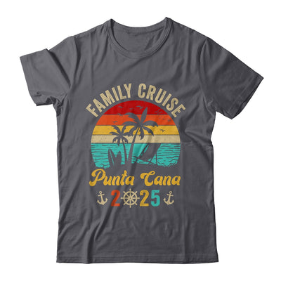 Family Cruise Punta Cana 2025 Summer Matching Vacation Shirt & Tank Top | siriusteestore