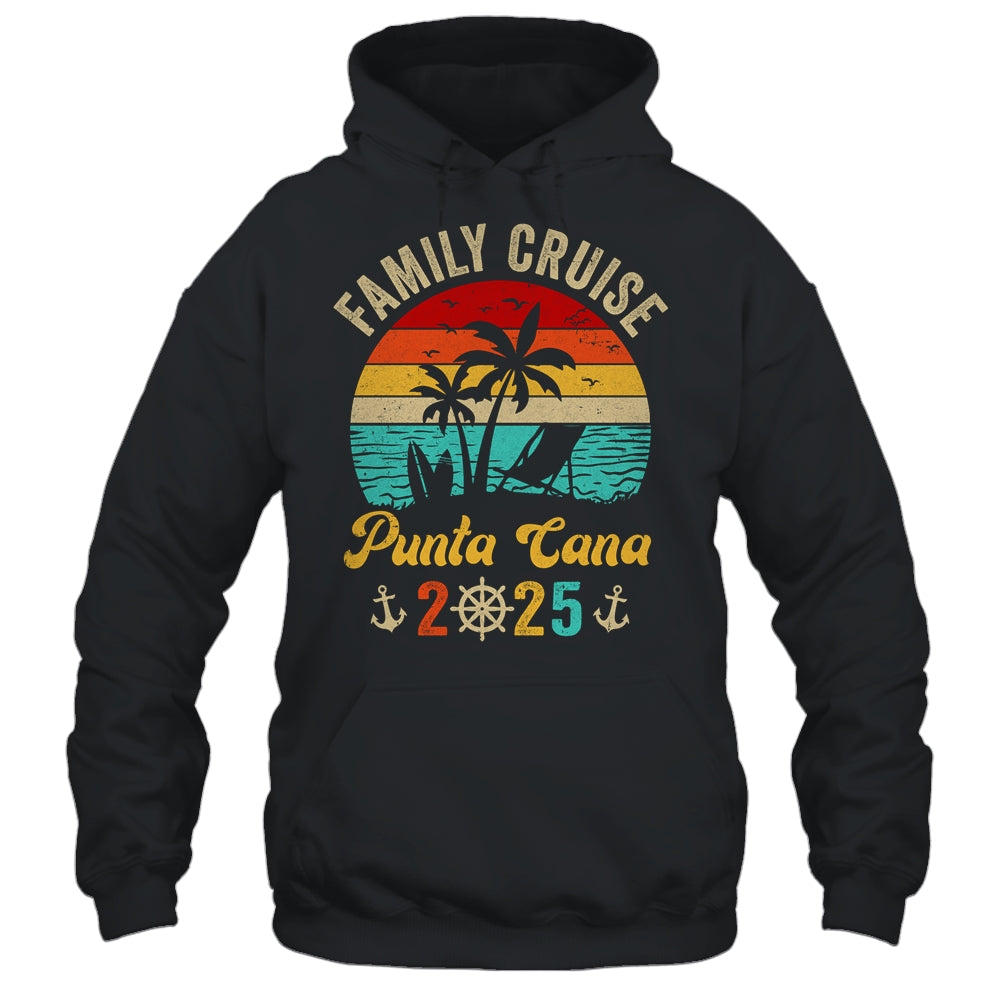Family Cruise Punta Cana 2025 Summer Matching Vacation Shirt & Tank Top | siriusteestore