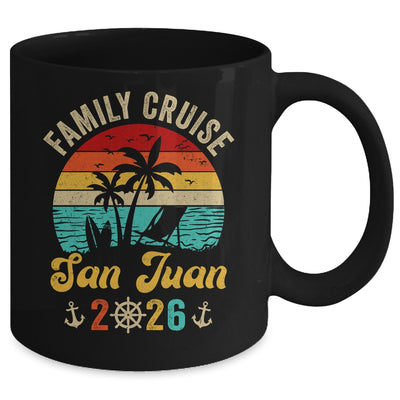 Family Cruise San Juan 2026 Summer Matching Vacation Mug | siriusteestore