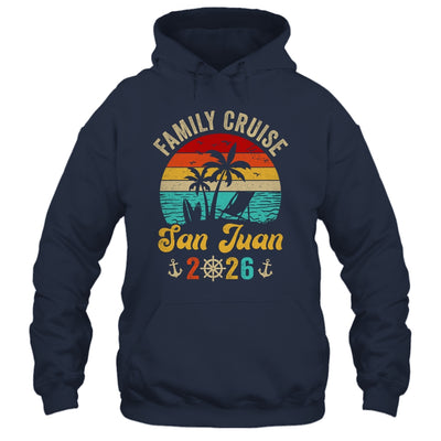 Family Cruise San Juan 2026 Summer Matching Vacation Shirt & Tank Top | siriusteestore