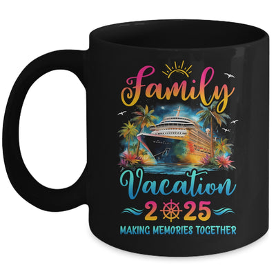 Family Cruise Ship Vacation 2025 Beach Matching Summer Mug | siriusteestore