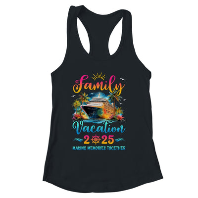 Family Cruise Ship Vacation 2025 Beach Matching Summer Shirt & Tank Top | siriusteestore