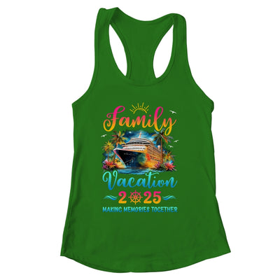 Family Cruise Ship Vacation 2025 Beach Matching Summer Shirt & Tank Top | siriusteestore