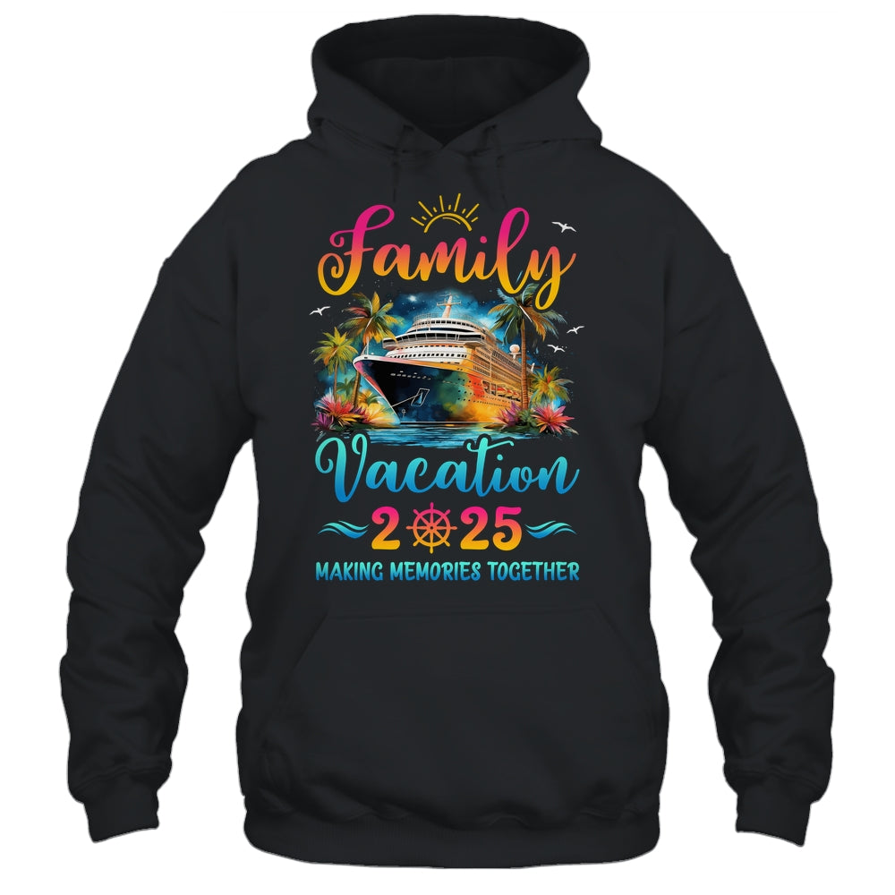 Family Cruise Ship Vacation 2025 Beach Matching Summer Shirt & Tank Top | siriusteestore
