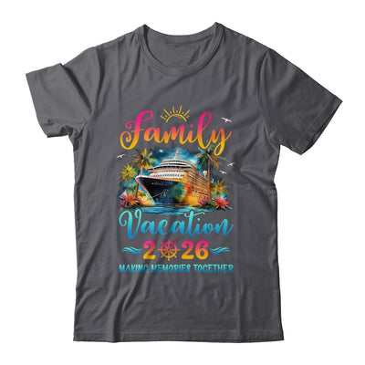 Family Cruise Ship Vacation 2026 Beach Matching Summer Shirt & Tank Top | siriusteestore