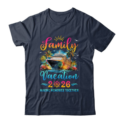 Family Cruise Ship Vacation 2026 Beach Matching Summer Shirt & Tank Top | siriusteestore