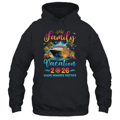 Family Cruise Ship Vacation 2026 Beach Matching Summer Shirt & Tank Top | siriusteestore