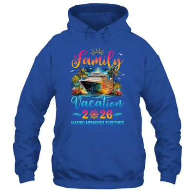 Family Cruise Ship Vacation 2026 Beach Matching Summer Shirt & Tank Top | siriusteestore