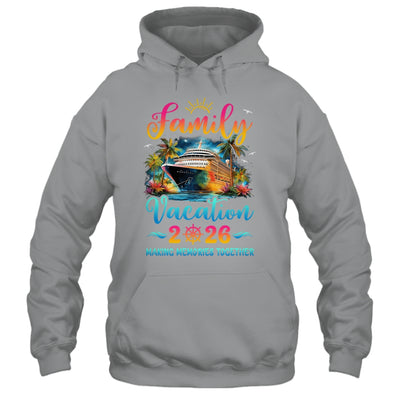 Family Cruise Ship Vacation 2026 Beach Matching Summer Shirt & Tank Top | siriusteestore