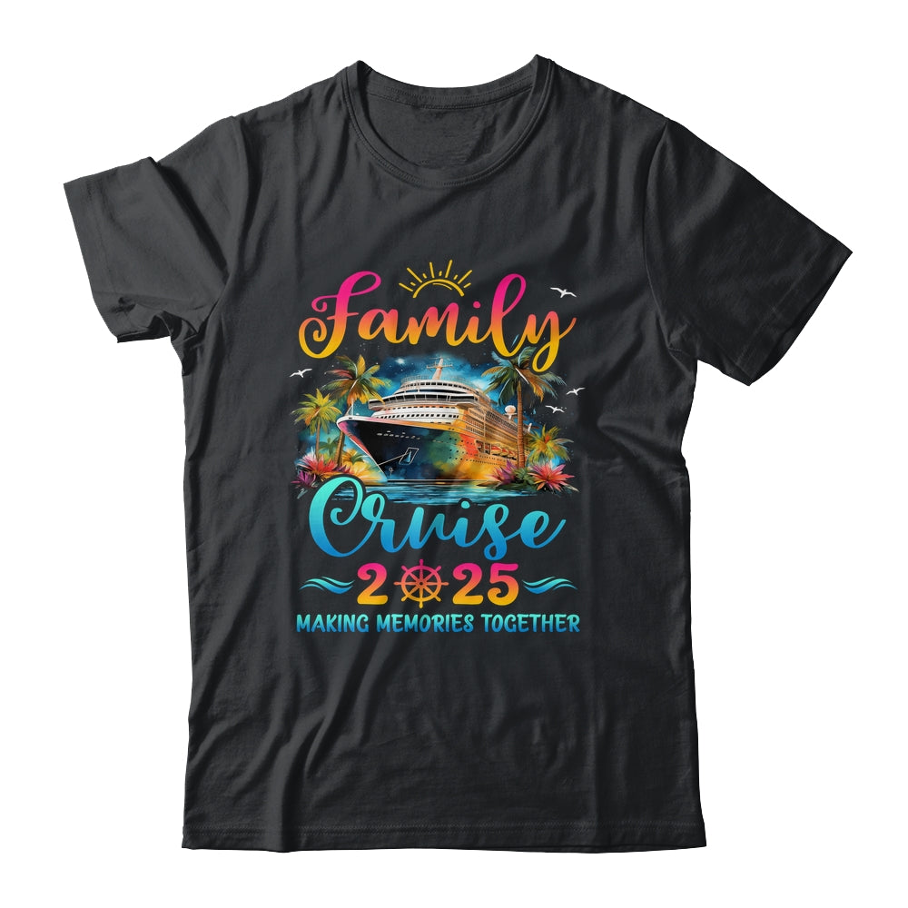 Family Cruise Ship Vacation Trip 2025 Family Cruise Matching Shirt & Tank Top | siriusteestore