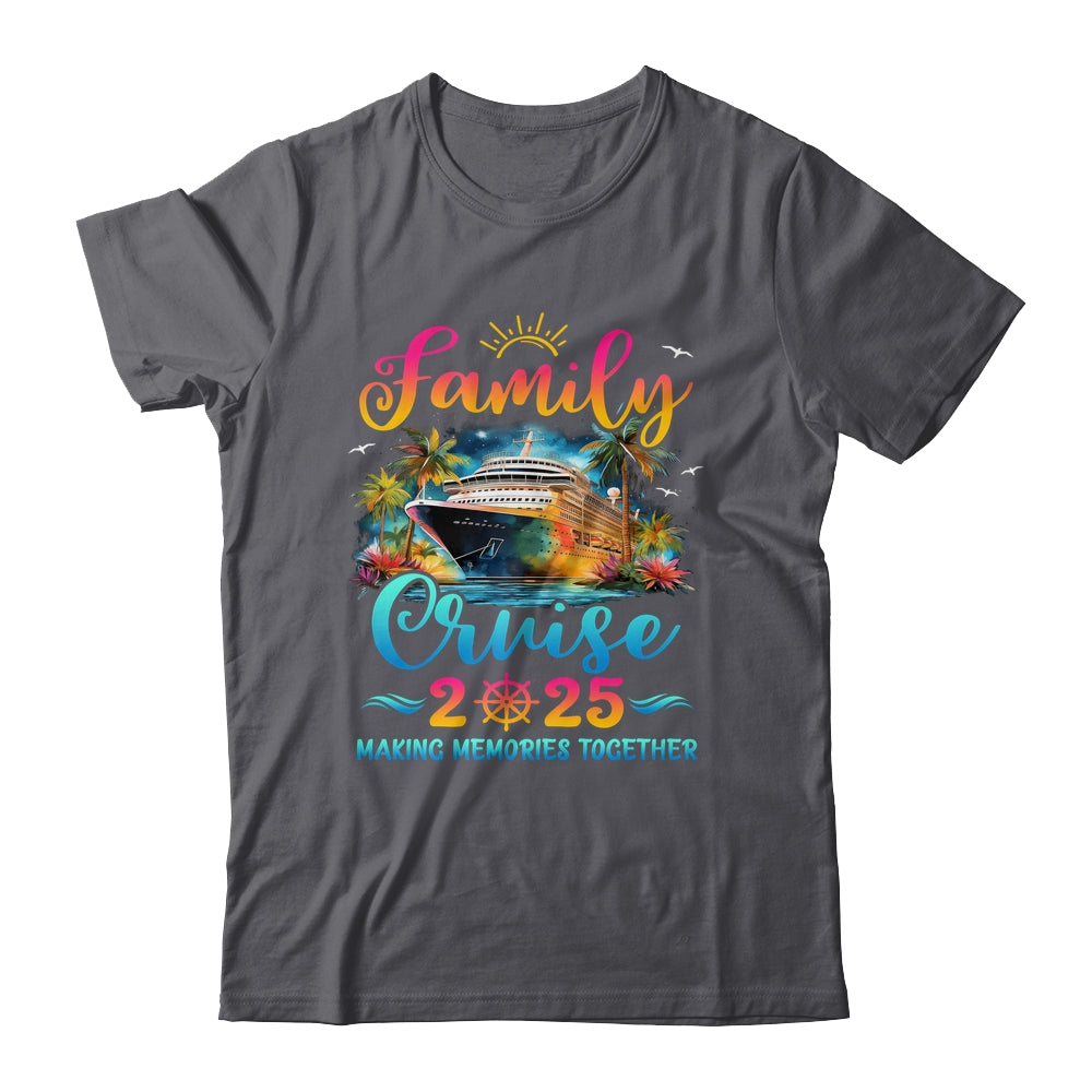 Family Cruise Ship Vacation Trip 2025 Family Cruise Matching Shirt & Tank Top | siriusteestore