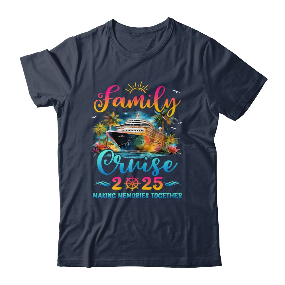 Family Cruise Ship Vacation Trip 2025 Family Cruise Matching Shirt & Tank Top | siriusteestore