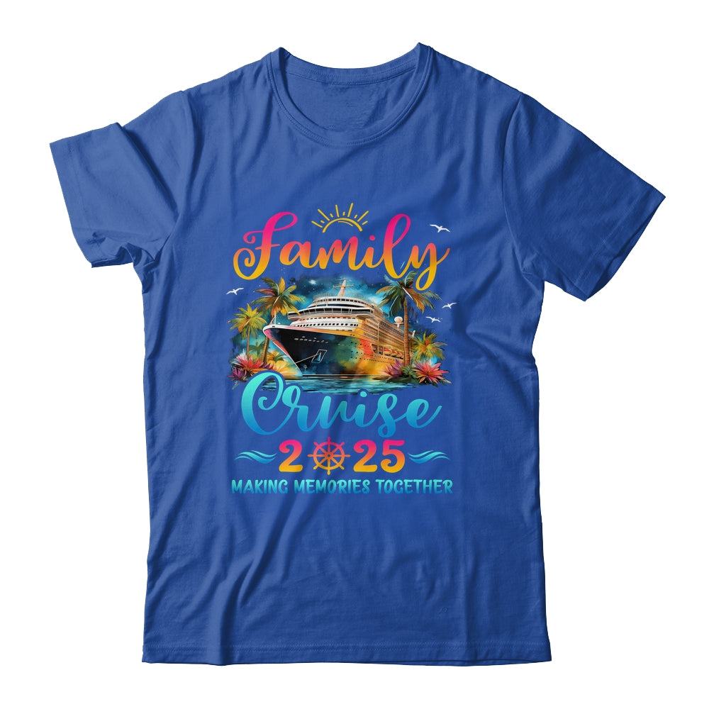 Family Cruise Ship Vacation Trip 2025 Family Cruise Matching Shirt & Tank Top | siriusteestore