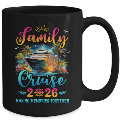 Family Cruise Ship Vacation Trip 2026 Family Cruise Matching Mug | siriusteestore