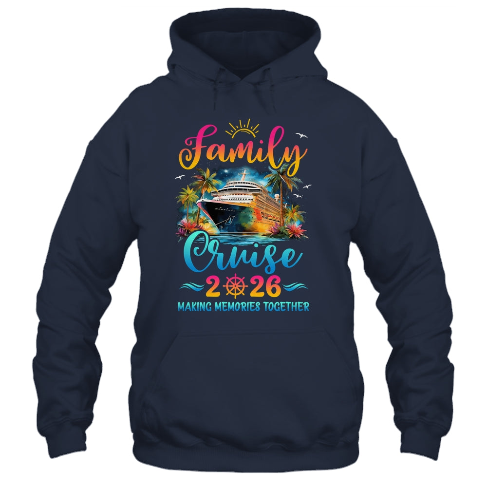 Family Cruise Ship Vacation Trip 2026 Family Cruise Matching Shirt & Tank Top | siriusteestore