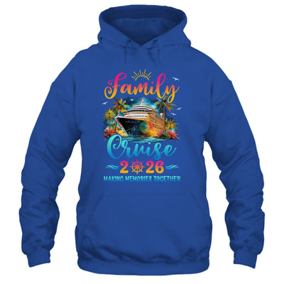 Family Cruise Ship Vacation Trip 2026 Family Cruise Matching Shirt & Tank Top | siriusteestore