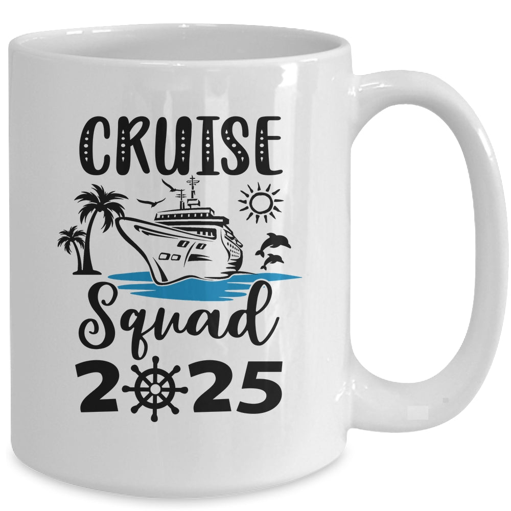 Family Cruise Squad 2025 Family Matching Group Vacation Mug | siriusteestore