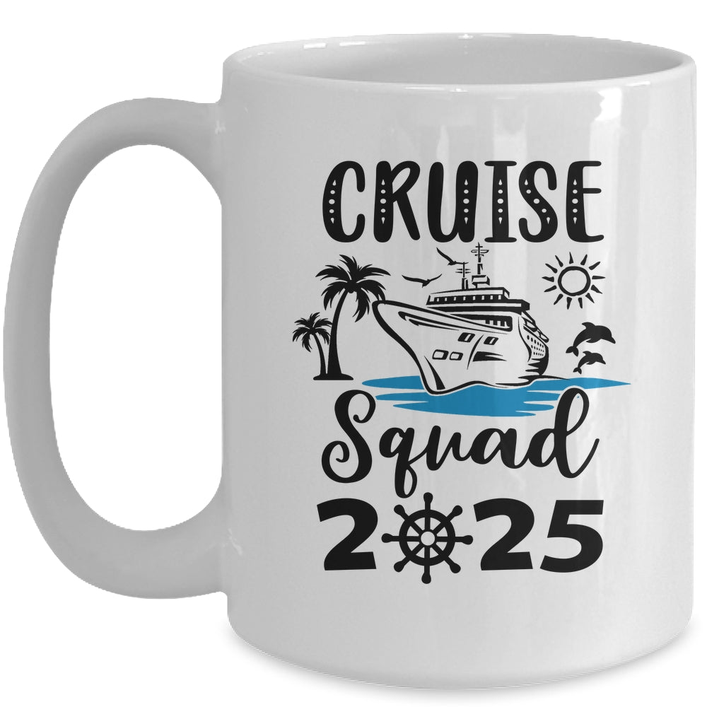 Family Cruise Squad 2025 Family Matching Group Vacation Mug | siriusteestore