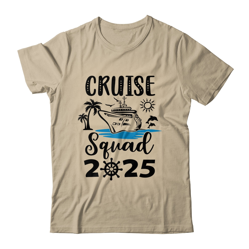 Family Cruise Squad 2025 Family Matching Group Vacation Shirt & Tank Top | siriusteestore
