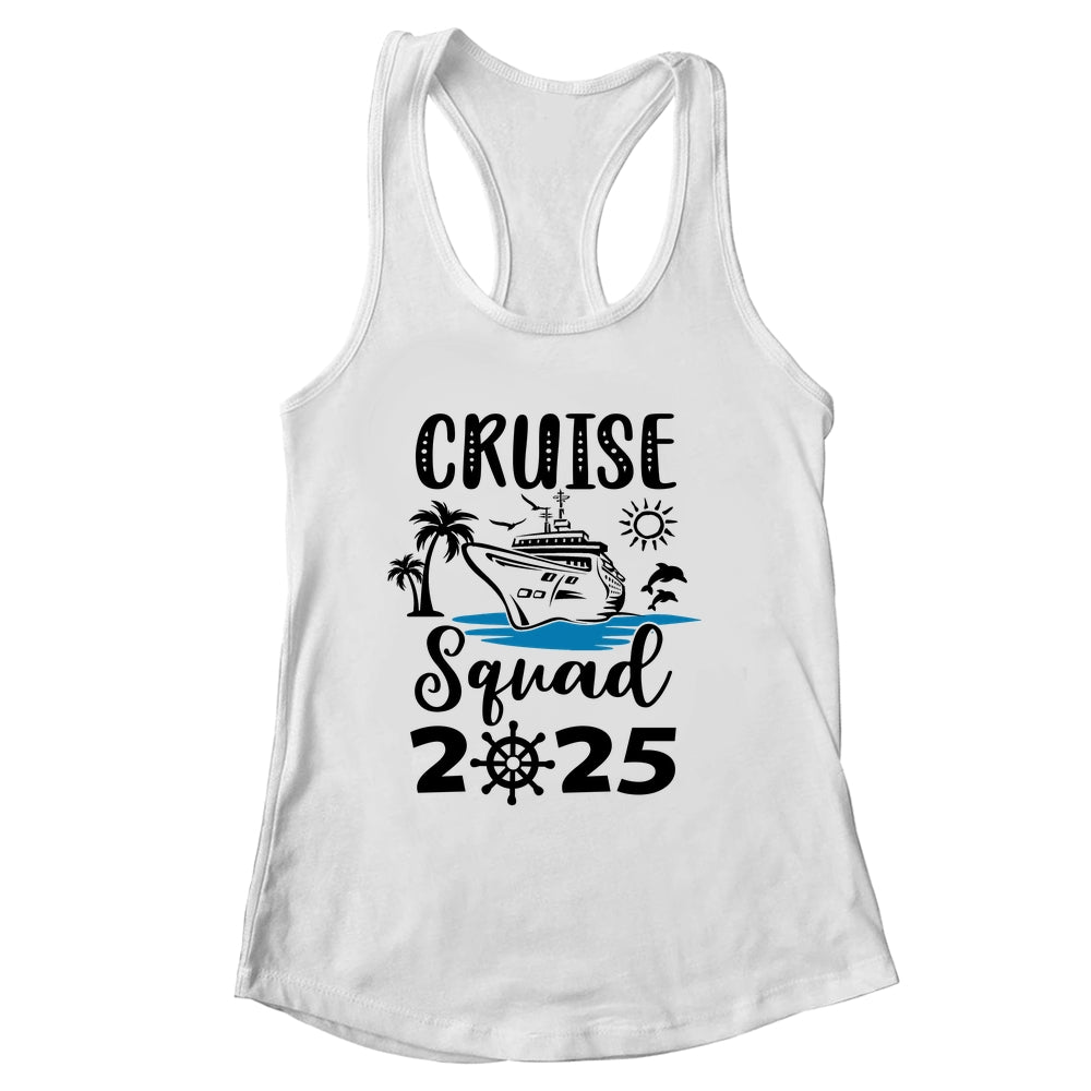Family Cruise Squad 2025 Family Matching Group Vacation Shirt & Tank Top | siriusteestore