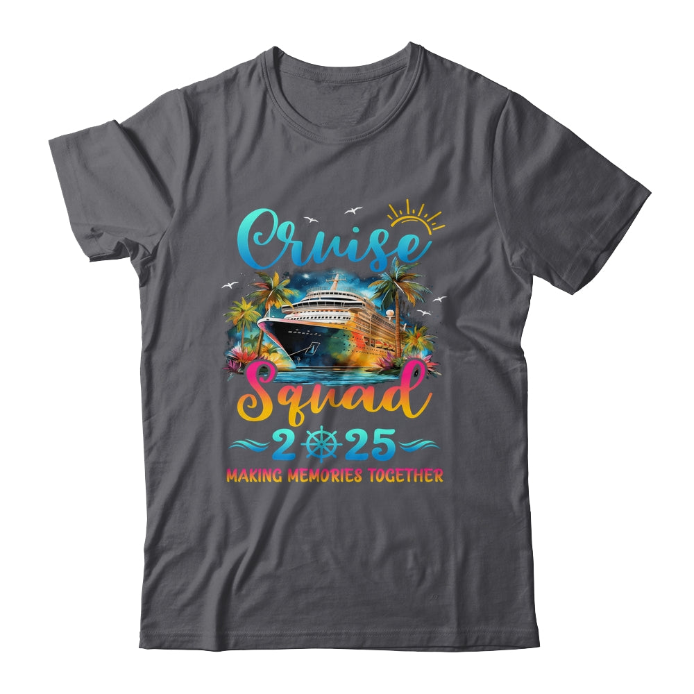 Family Cruise Squad 2025 Vacation Group Matching Summer Shirt & Tank Top | siriusteestore