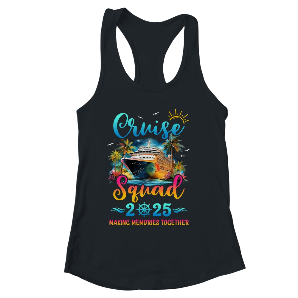 Family Cruise Squad 2025 Vacation Group Matching Summer Shirt & Tank Top | siriusteestore