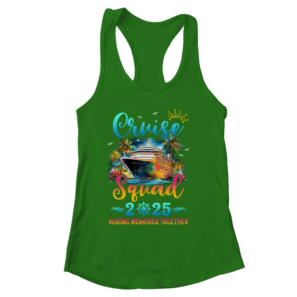 Family Cruise Squad 2025 Vacation Group Matching Summer Shirt & Tank Top | siriusteestore