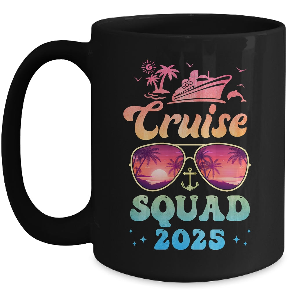 Family Cruise Squad 2025 Vacation Matching Family Group Mug | siriusteestore