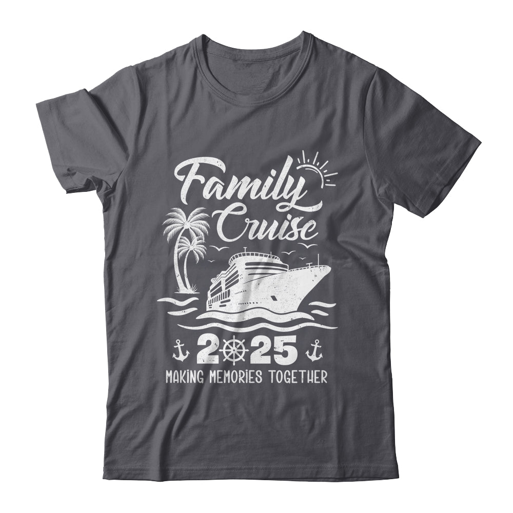 Family Cruise Squad 2025 Vacation Matching Family Together Shirt & Tank Top | siriusteestore