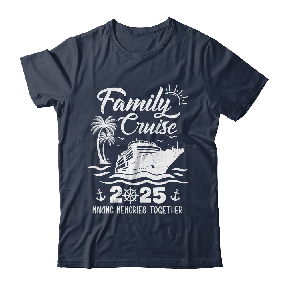 Family Cruise Squad 2025 Vacation Matching Family Together Shirt & Tank Top | siriusteestore