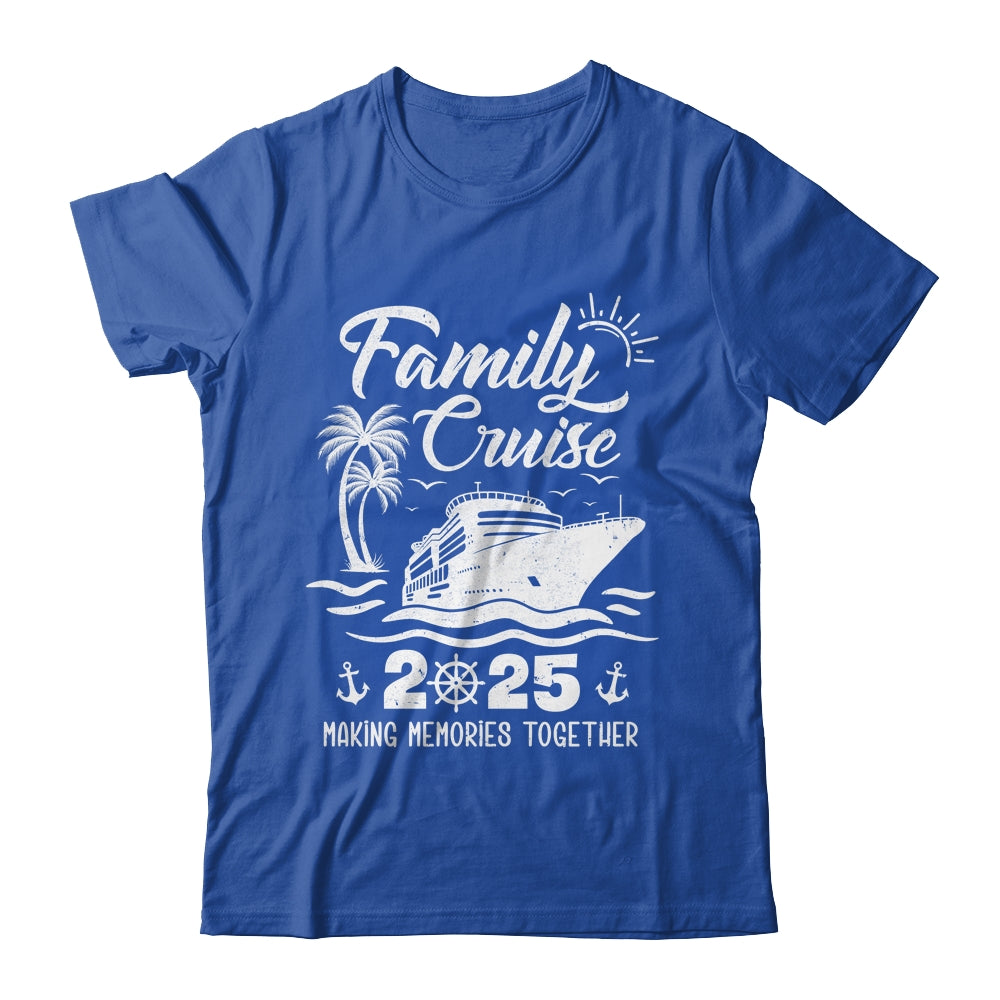 Family Cruise Squad 2025 Vacation Matching Family Together Shirt & Tank Top | siriusteestore