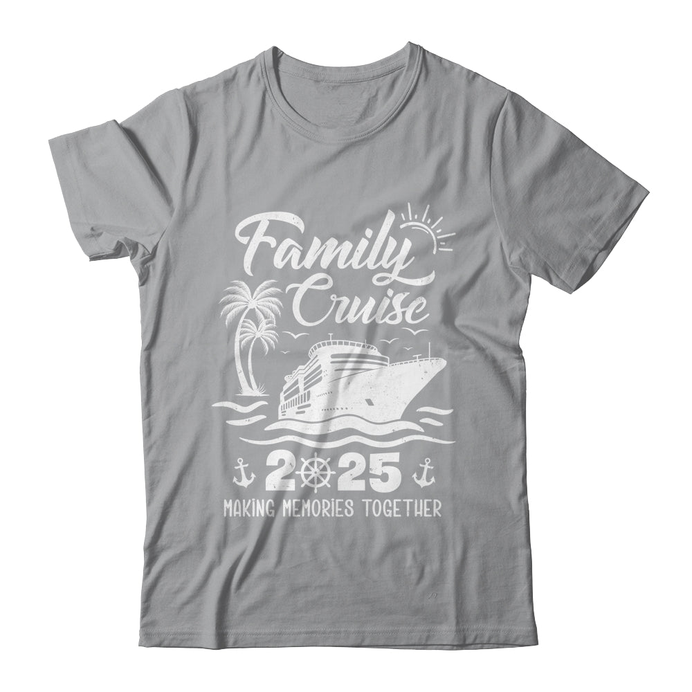 Family Cruise Squad 2025 Vacation Matching Family Together Shirt & Tank Top | siriusteestore
