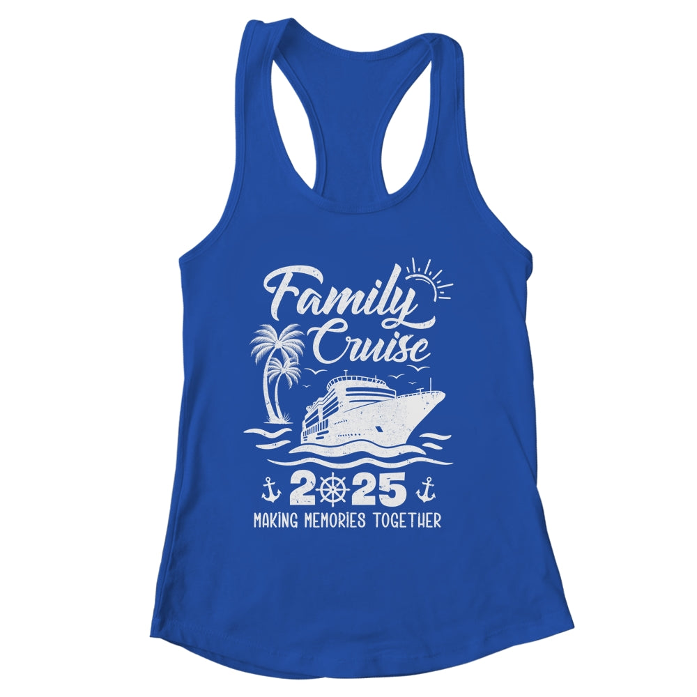 Family Cruise Squad 2025 Vacation Matching Family Together Shirt & Tank Top | siriusteestore