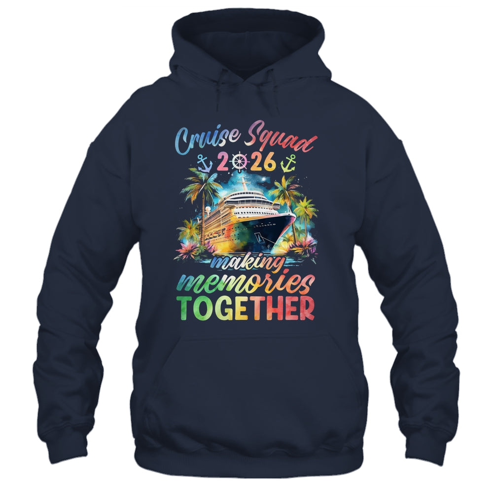Family Cruise Squad 2026 Matching Making Memories Vacation Shirt & Tank Top | siriusteestore