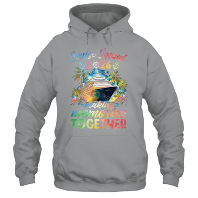 Family Cruise Squad 2026 Matching Making Memories Vacation Shirt & Tank Top | siriusteestore