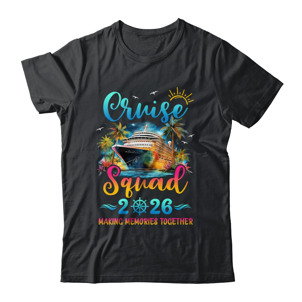 Family Cruise Squad 2026 Vacation Group Matching Summer Shirt & Tank Top | siriusteestore