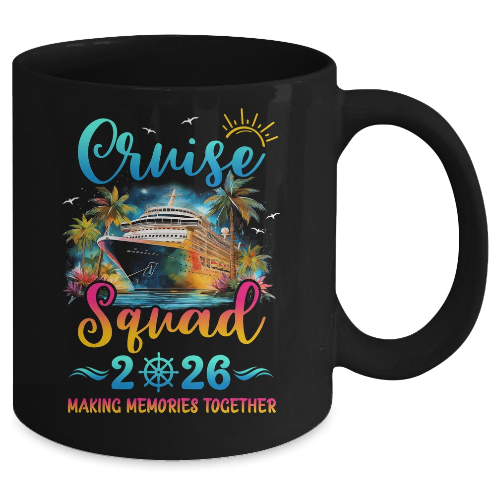 Family Cruise Squad 2026 Vacation Group Matching Summer Mug | siriusteestore