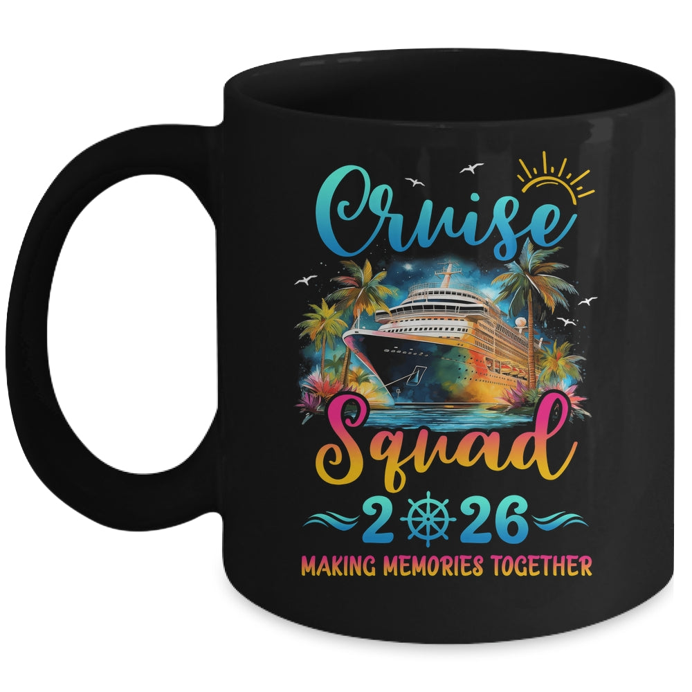 Family Cruise Squad 2026 Vacation Group Matching Summer Mug | siriusteestore