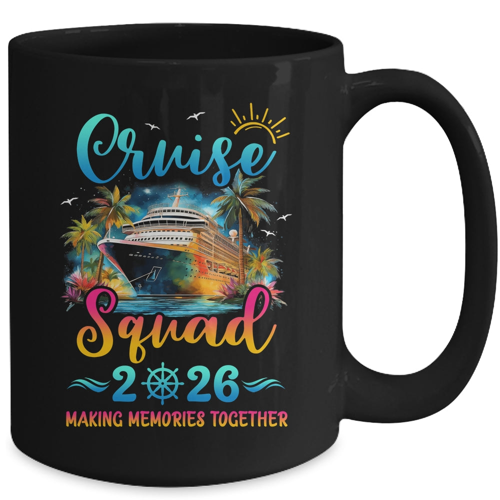 Family Cruise Squad 2026 Vacation Group Matching Summer Mug | siriusteestore