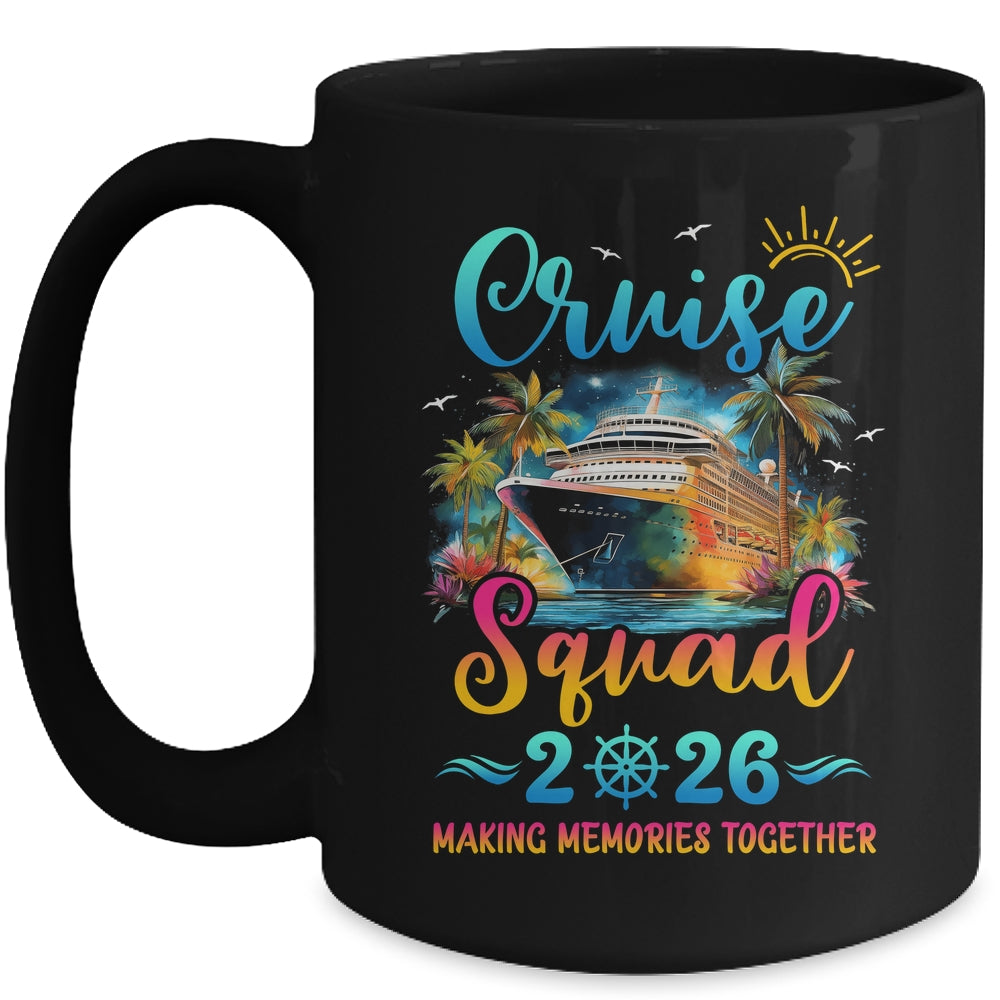 Family Cruise Squad 2026 Vacation Group Matching Summer Mug | siriusteestore