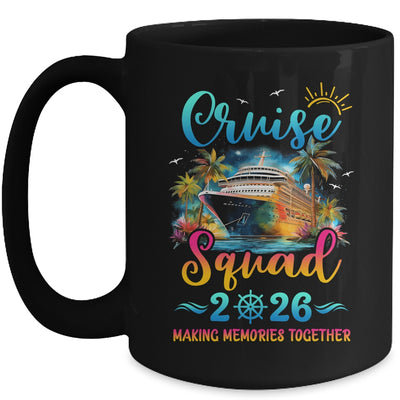 Family Cruise Squad 2026 Vacation Group Matching Summer Mug | siriusteestore