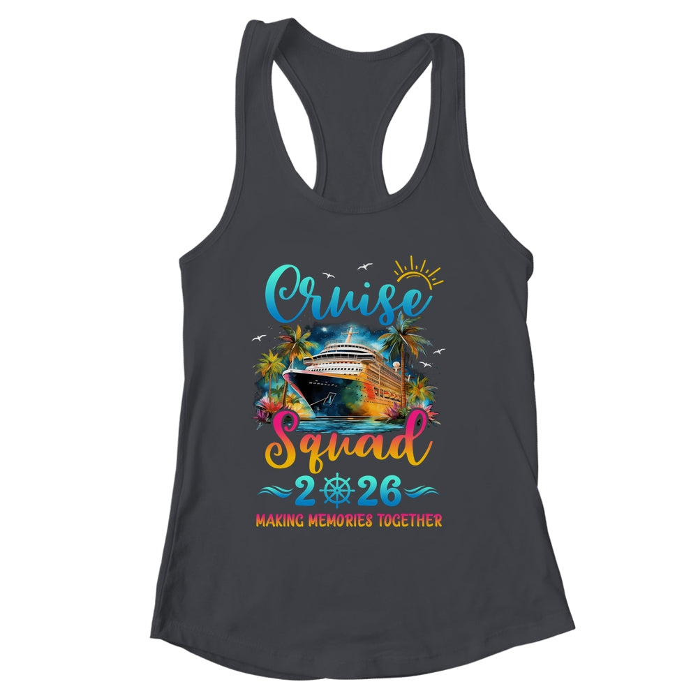 Family Cruise Squad 2026 Vacation Group Matching Summer Shirt & Tank Top | siriusteestore