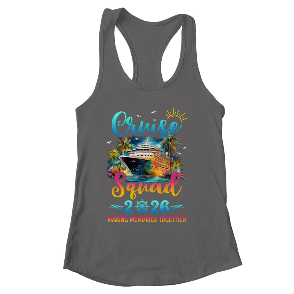 Family Cruise Squad 2026 Vacation Group Matching Summer Shirt & Tank Top | siriusteestore