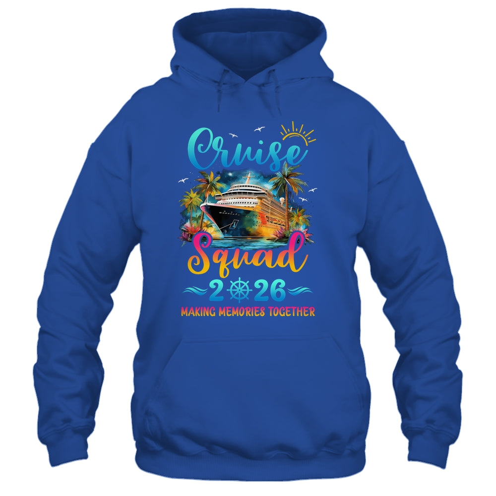 Family Cruise Squad 2026 Vacation Group Matching Summer Shirt & Tank Top | siriusteestore