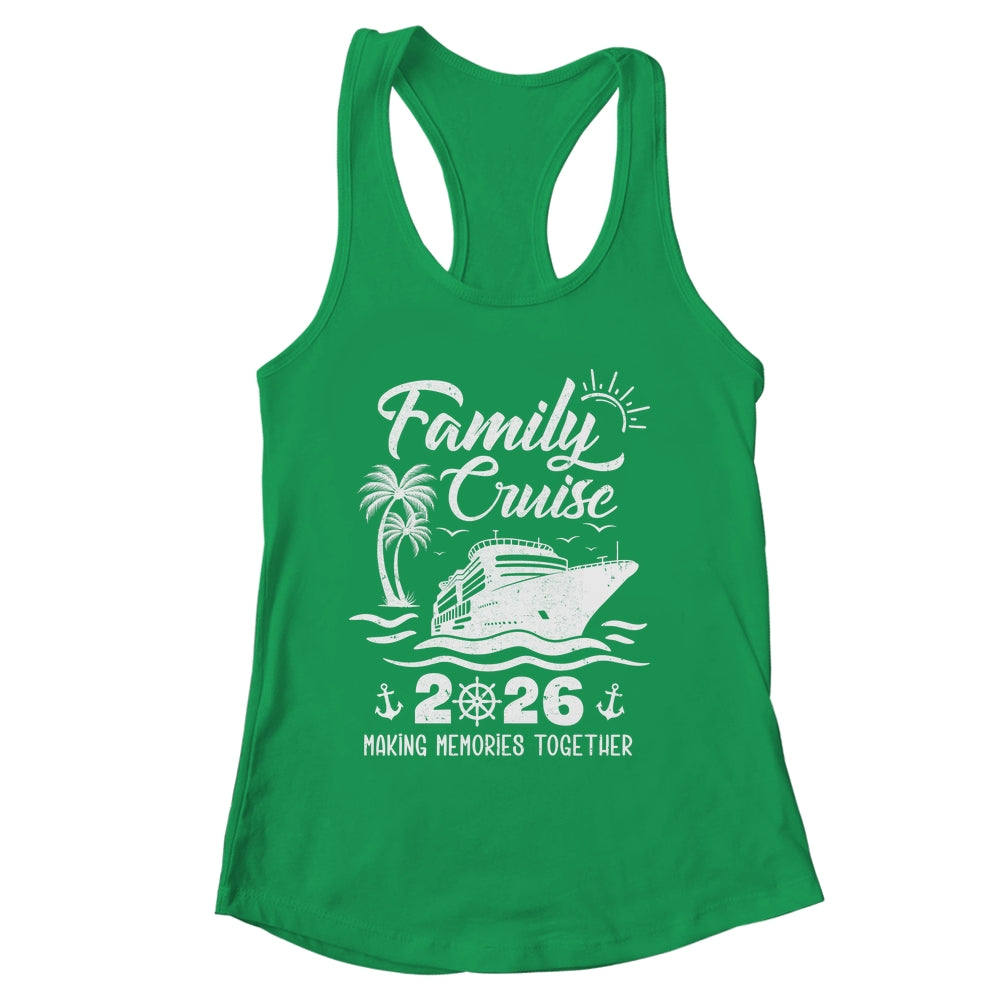 Family Cruise Squad 2026 Vacation Matching Family Together Shirt & Tank Top | siriusteestore