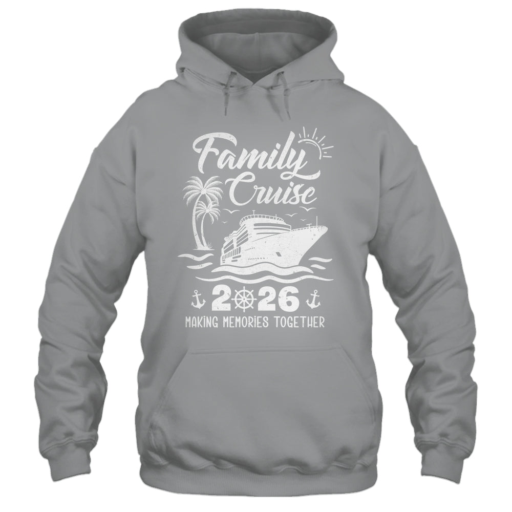 Family Cruise Squad 2026 Vacation Matching Family Together Shirt & Tank Top | siriusteestore