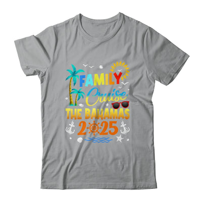 Family Cruise The Bahamas 2025 Summer Matching Vacation Shirt & Tank Top | siriusteestore